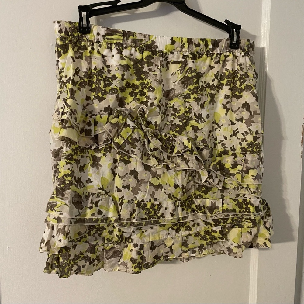 Banana Republic Floral Mini Skirt
